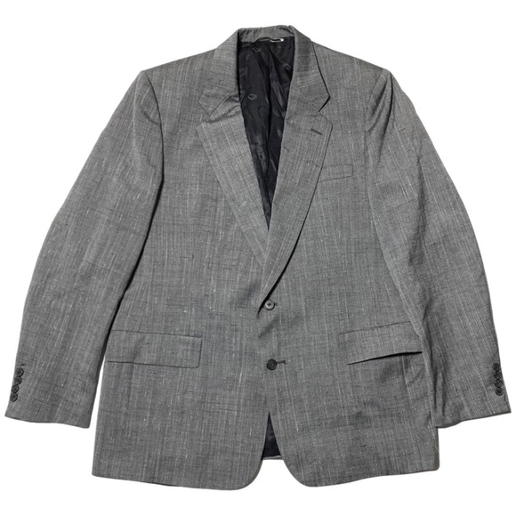 Dior Other - Christian Dior Vintage Blazer Mens Size 46R Gray